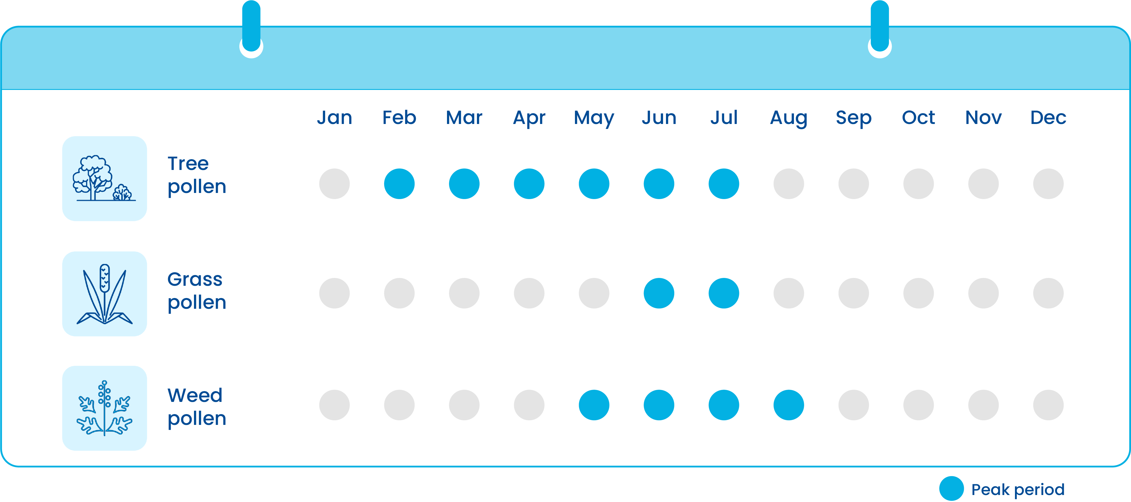 Pollen Calendar